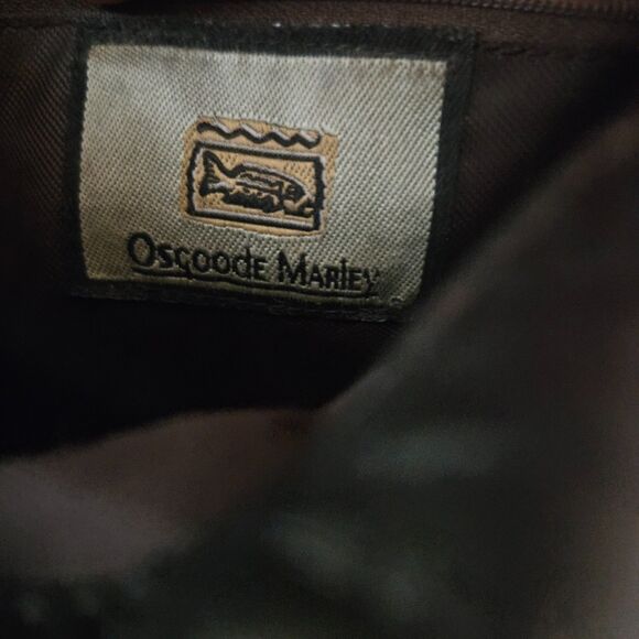 Osgoode Marley RFID Leather Travel Crossbody Organizer Bag Dark Brown Purse - Picture 2 of 12